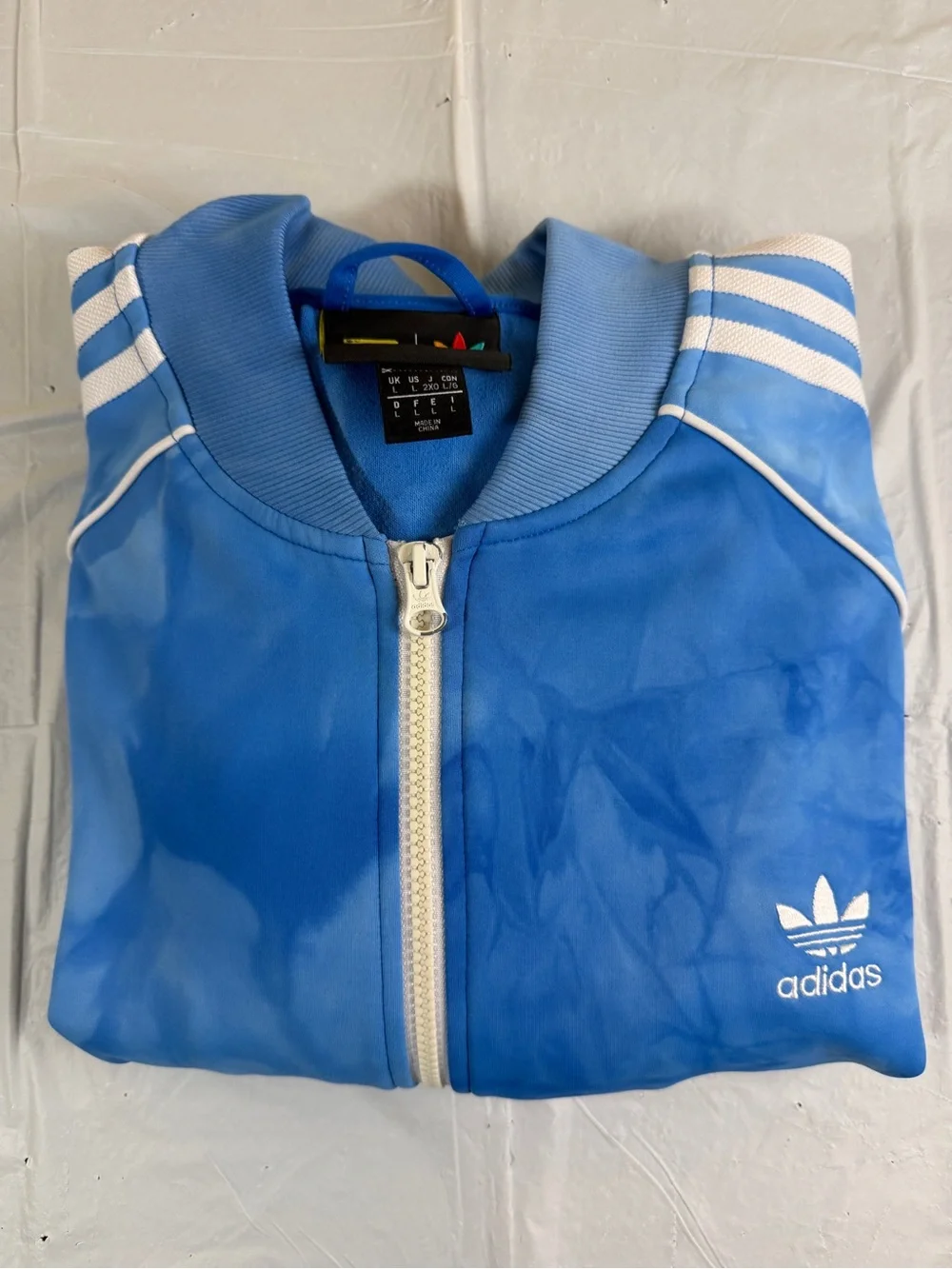 Adidas Pharrell Williams‎ Humanrace Hu Holi Blue Track Jacket Size Large